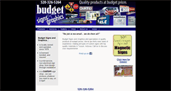 Desktop Screenshot of gotobudgetsigns.com